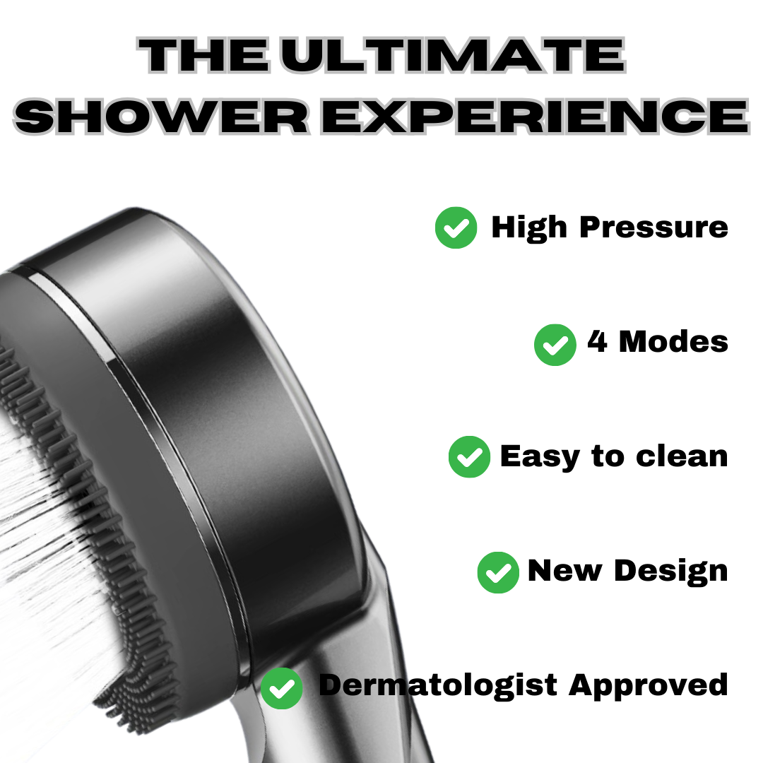 Affinelux Grey Pure Skin Shower Head