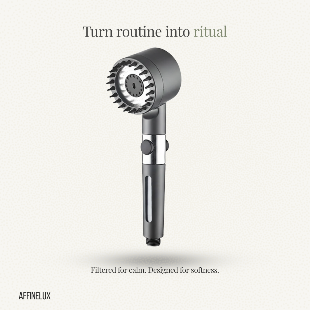The Ritual - Affinelux Filtered Shower Head