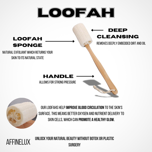 Affinelux Natural Skin Loofah