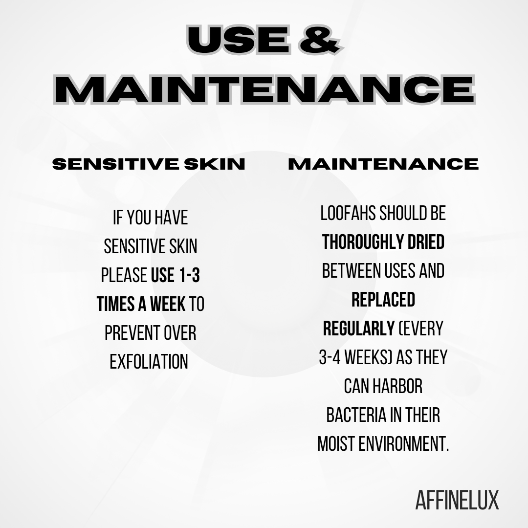 Affinelux Natural Skin Loofah