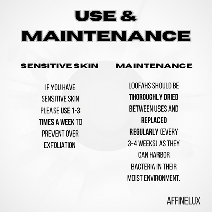 Affinelux Natural Skin Loofah