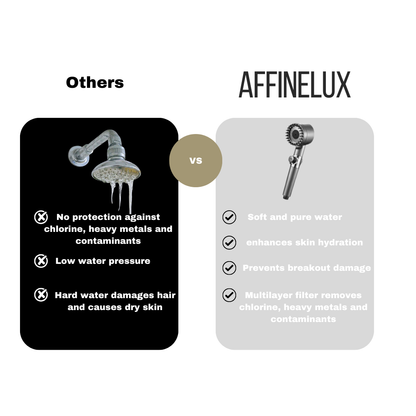 Affinelux Filtered Shower Head