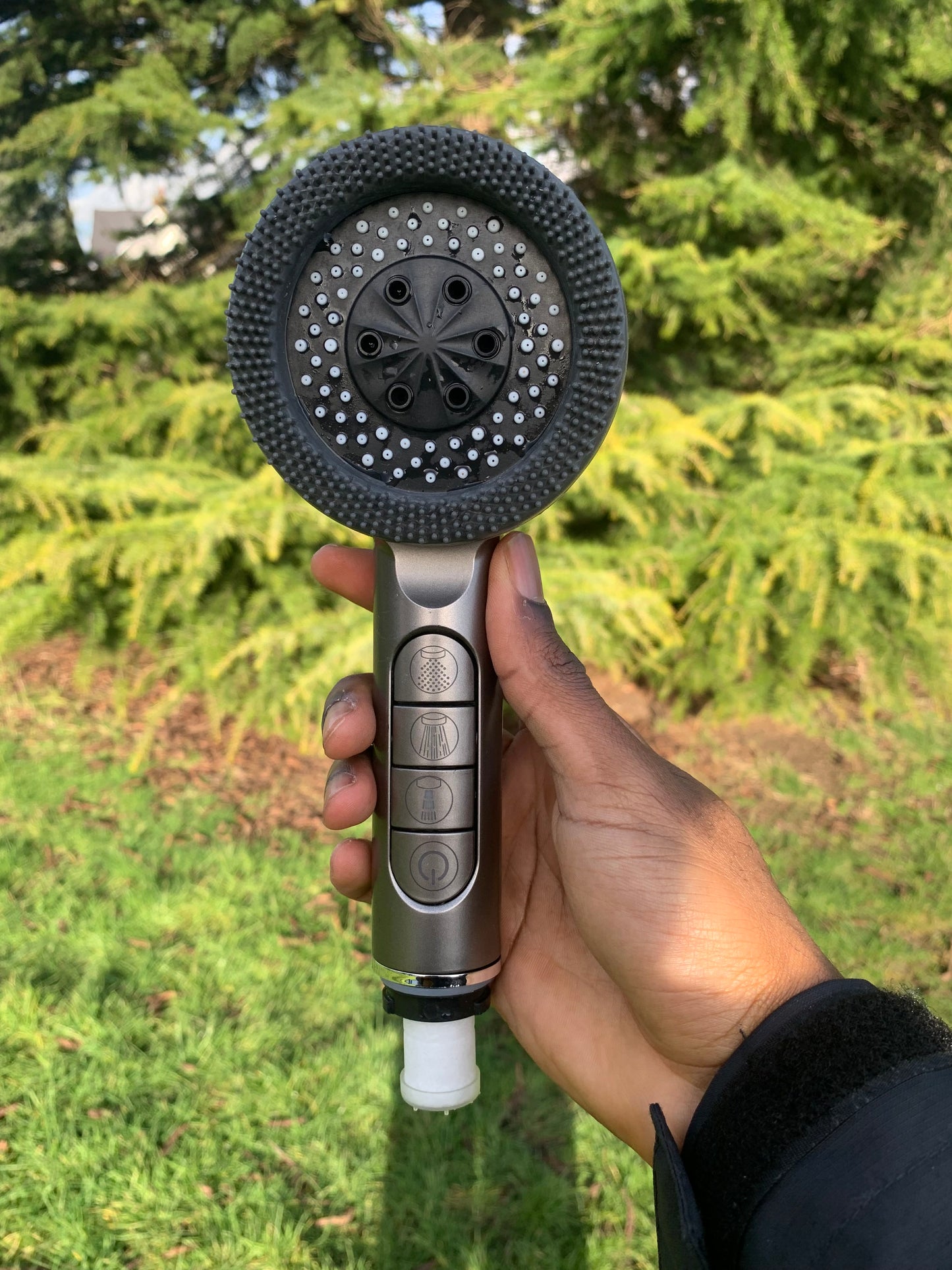 Affinelux Grey Pure Skin Shower Head